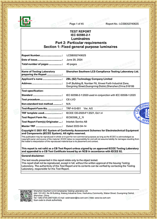 LED Strip Light - LCSB05274062S - ROHS
